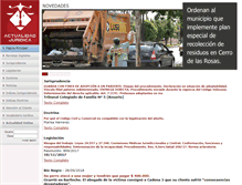 Tablet Screenshot of actualidadjuridica.com.ar